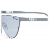 Fendi - Fendi Cut Out - Occhiali da Sole Cat Eye - Azzurro - Occhiali da Sole - Fendi Eyewear