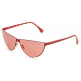 Fendi - Fendi Cut Out - Cat Eye Sunglasses - Red - Sunglasses - Fendi Eyewear