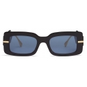 Fendi - Fendigraphy - Rectangular Sunglasses - Black - Sunglasses - Fendi Eyewear