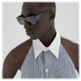 Fendi - Fendi Diagonal - Rectangular Sunglasses - Black - Sunglasses - Fendi Eyewear