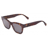 Fendi - Fendi Diagonal - Square Sunglasses - Havana - Sunglasses - Fendi Eyewear