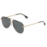 Fendi - Fendi Sky - Occhiali da Sole Pilot - Oro Verde - Occhiali da Sole - Fendi Eyewear