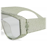 Fendi - Fendi Lab - Shield Sunglasses - Green - Sunglasses - Fendi Eyewear