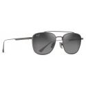 Maui Jim - Kahana - Dark Ruthenium Grey - Polarized Aviator Sunglasses - Maui Jim Eyewear