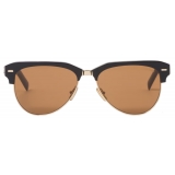 Miu Miu - Miu Miu Runway Sunglasses - Pilot - Black Caramel Beige - Sunglasses - Miu Miu Eyewear