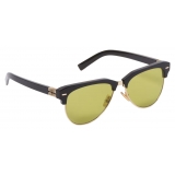 Miu Miu - Miu Miu Runway Sunglasses - Pilot - Black Acid Yellow - Sunglasses - Miu Miu Eyewear