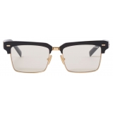Miu Miu - Miu Miu Runway Sunglasses - Square - Black Blue - Sunglasses - Miu Miu Eyewear