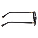 Miu Miu - Miu Miu Regard Sunglasses - Rectangular - Black Slate Gray - Sunglasses - Miu Miu Eyewear