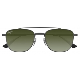 Maui Jim - Kahana - Nero Opaco Maui HT - Occhiali da Sole Aviator Polarizzati - Maui Jim Eyewear