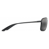 Maui Jim - Kaupo Gap - Black Grey - Polarized Aviator Sunglasses - Maui Jim Eyewear