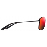 Maui Jim - Kaupo Gap - Red Black Lava - Polarized Aviator Sunglasses - Maui Jim Eyewear