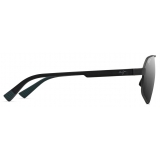 Maui Jim - Keawāwa - Black Silver - Polarized Aviator Sunglasses - Maui Jim Eyewear