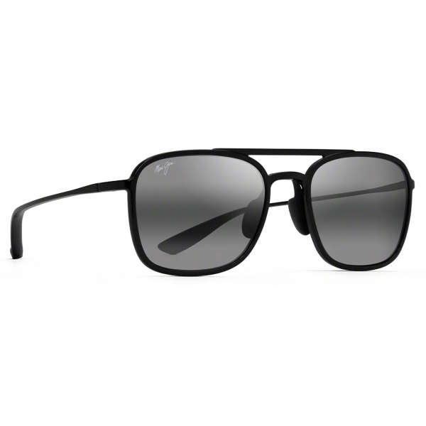 Maui Jim - Keokea - Black Grey - Polarized Aviator Sunglasses - Maui Jim Eyewear