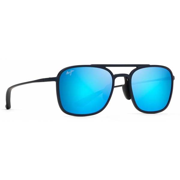 Maui Jim - Keokea - Blu - Occhiali da Sole Aviator Polarizzati - Maui Jim Eyewear