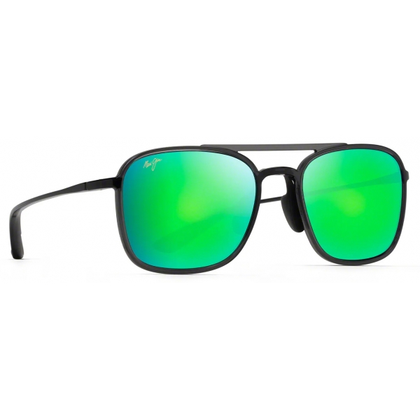 Maui Jim - Keokea - Grey MAUIGreen - Polarized Aviator Sunglasses - Maui Jim Eyewear