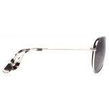 Maui Jim - Mavericks - Silver Grey - Polarized Aviator Sunglasses - Maui Jim Eyewear