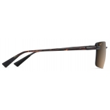 Maui Jim - Laulima - Dark Havana Bronze - Polarized Rimless Sunglasses - Maui Jim Eyewear