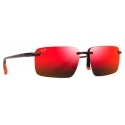 Maui Jim - Laulima - Avana Rosso Hawaii Lava - Occhiali da Sole Senza Montatura Polarizzati - Maui Jim Eyewear