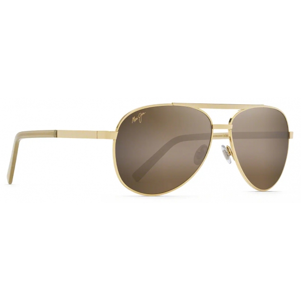Maui Jim - Seacliff - Gold Bronze - Polarized Aviator Sunglasses - Maui Jim Eyewear
