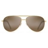 Maui Jim - Seacliff - Oro Bronzo - Occhiali da Sole Aviator Polarizzati - Maui Jim Eyewear
