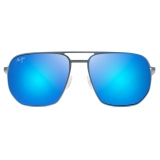 Maui Jim - Shark’s Cove - Dove Grey Blue - Polarized Aviator Sunglasses - Maui Jim Eyewear