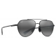 Maui Jim - Waiwai - Nero Grigio - Occhiali da Sole Aviator Polarizzati - Maui Jim Eyewear