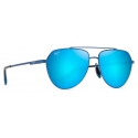 Maui Jim - Waiwai - Blue - Polarized Aviator Sunglasses - Maui Jim Eyewear