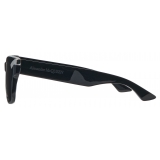 Alexander McQueen - Women's Punk Rivet Oversize Sunglasses - Black Smoke - Alexander McQueen Eyewear