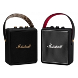 Marshall - Stockwell II - Nero Ottone - Bluetooth Speaker Portatile - Altoparlante Iconico di Alta Qualità Premium Classico