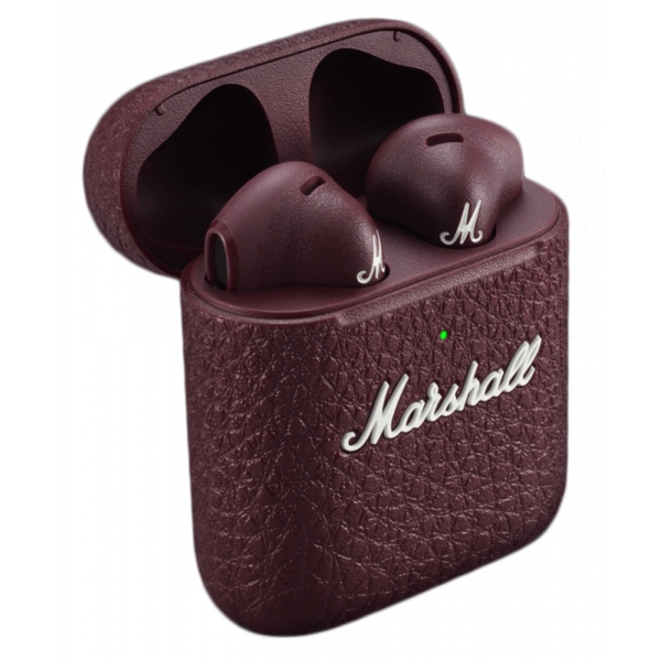 Marshall - Minor III - Bordeaux - Cuffie Intrauricolari - Altoparlante Iconico di Alta Qualità Premium Classico