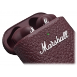 Marshall - Minor III - Bordeaux - Cuffie Intrauricolari - Altoparlante Iconico di Alta Qualità Premium Classico