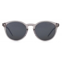 Giorgio Armani - Round Sunglasses - Transparent Grey - Sunglasses - Giorgio Armani Eyewear