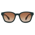 Giorgio Armani - Rectangular Sunglasses - Dark Green Brown - Sunglasses - Giorgio Armani Eyewear