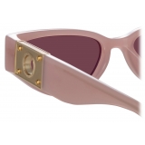 Linda Farrow - Tomie Cat Eye Sunglasses in Lilac - LFL1426C2SUN - Linda Farrow Eyewear