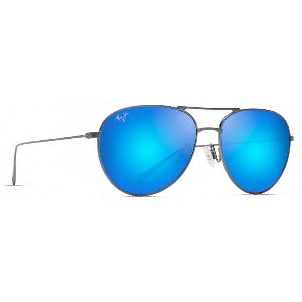 Maui Jim - Walaka - Dove Grey Blue - Polarized Aviator Sunglasses - Maui Jim Eyewear