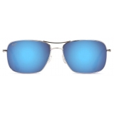 Maui Jim - Wiki Wiki - Silver Blue - Polarized Aviator Sunglasses - Maui Jim Eyewear