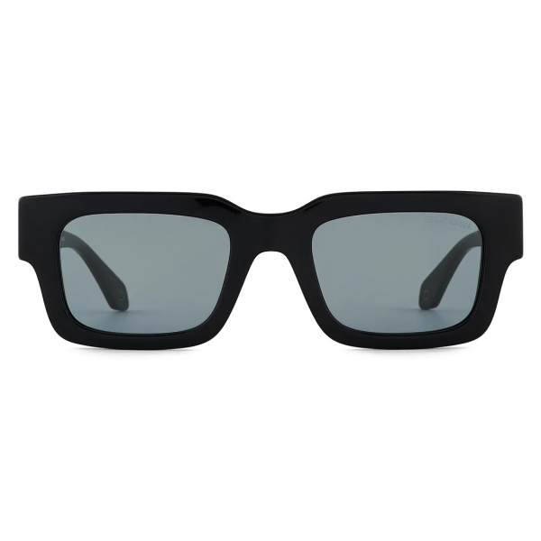 Giorgio Armani - Women’s Rectangular Sunglasses - Black Smoke - Sunglasses - Giorgio Armani Eyewear