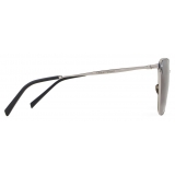 Giorgio Armani - Women’s Square Sunglasses - Silver Gradient Gray - Sunglasses - Giorgio Armani Eyewear
