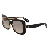 Giorgio Armani - Women’s Square Sunglasses - Black Orange - Sunglasses - Giorgio Armani Eyewear