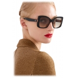 Giorgio Armani - Women’s Square Sunglasses - Black Orange - Sunglasses - Giorgio Armani Eyewear