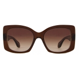 Giorgio Armani - Women’s Square Sunglasses - Brown Honey - Sunglasses - Giorgio Armani Eyewear