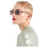 Giorgio Armani - Women’s Square Sunglasses - Transparent Pink Brown - Sunglasses - Giorgio Armani Eyewear