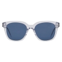 Giorgio Armani - Occhiali da Sole Donna Forma Squadrata - Azzurro Blu - Occhiali da Sole - Giorgio Armani Eyewear