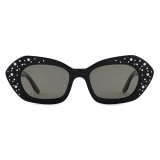 Giorgio Armani - Women’s Square Sunglasses - Black Smoke - Sunglasses - Giorgio Armani Eyewear