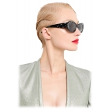 Giorgio Armani - Occhiali da Sole Donna Forma Squadrata - Nero Fumo - Occhiali da Sole - Giorgio Armani Eyewear