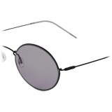 Giorgio Armani - Unisex Oval Sunglasses - Black Grey - Sunglasses - Giorgio Armani Eyewear