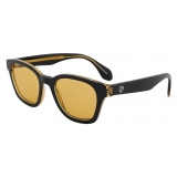 Giorgio Armani - Occhiali da Sole Uomo Forma Phantos - Nero Arancione - Occhiali da Sole - Giorgio Armani Eyewear