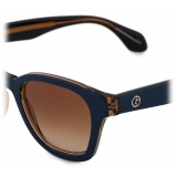 Giorgio Armani - Occhiali da Sole Uomo Forma Phantos - Verde Marrone - Occhiali da Sole - Giorgio Armani Eyewear