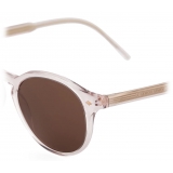 Giorgio Armani - Men’s Panto Sunglasses - Pink Brown - Sunglasses - Giorgio Armani Eyewear