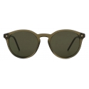 Giorgio Armani - Men’s Panto Sunglasses - Green - Sunglasses - Giorgio Armani Eyewear